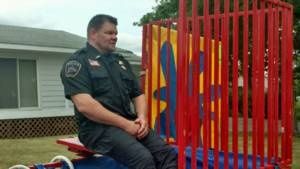 dunk tank police chief